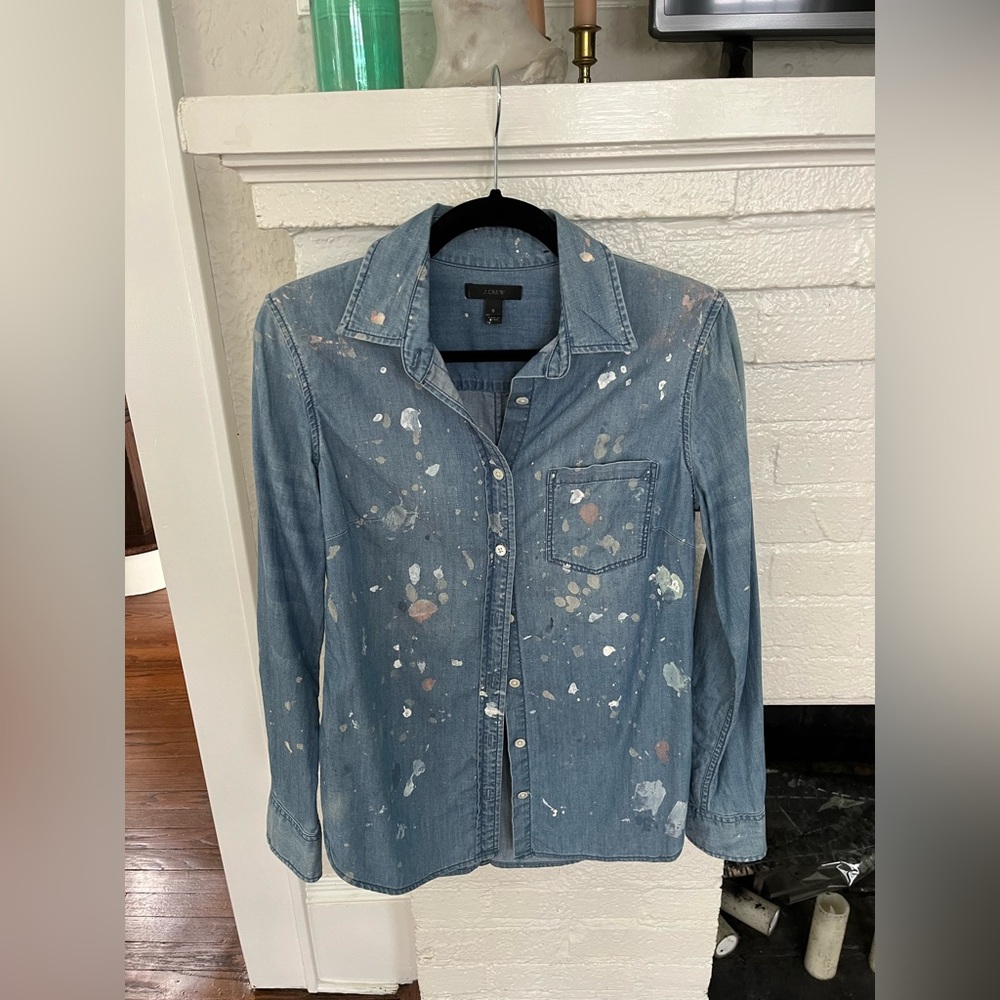 J.Crew Collection Button Downs Size 0. - image 2